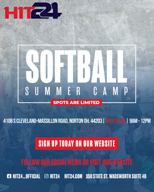 HIT24 SUMMER SOFTBALL CAMP @NORTON 7/28-7/30 9A-12P *Early Bird Discount*