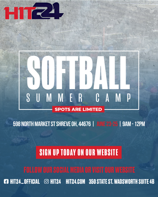 HIT24 SUMMER SOFTBALL CAMP @TRI-WAY 6/23-6/25 9A-12P *Early Bird Discount*