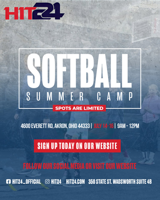 HIT24 SUMMER SOFTBALL CAMP @REVERE  7/14-7/16 9A-12P *Early Bird Discount*