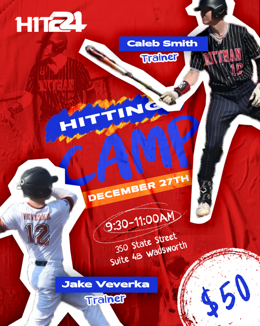 Youth Baseball/Softball Hitting Camp 12/27 Wadsworth