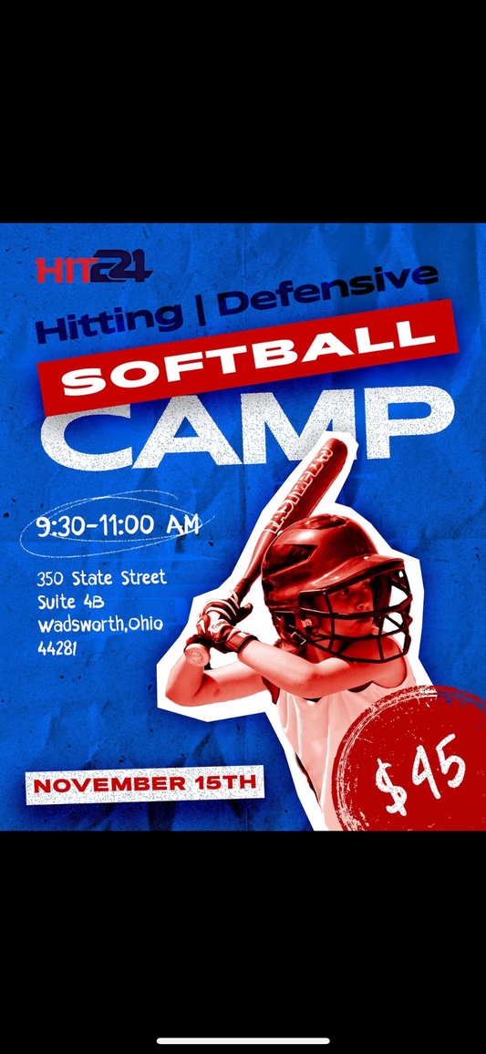 YOUTH HITTING/DEFENSE NOVEMBER  15TH 9:30-11:00am Baseball & Softball