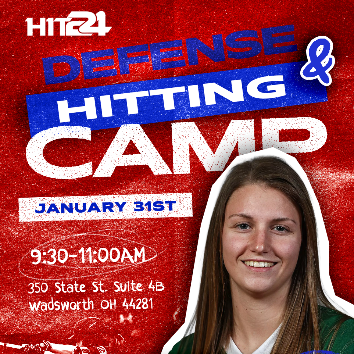Youth Baseball/Softball Hitting Camp 1/31 Wadsworth