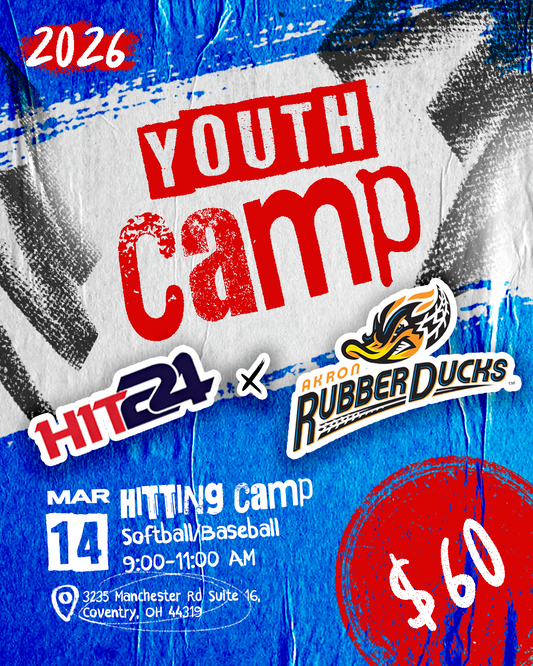 HIT24 X AKRON RUBBERDUCKS CAMP 3/14 @COVENTRY