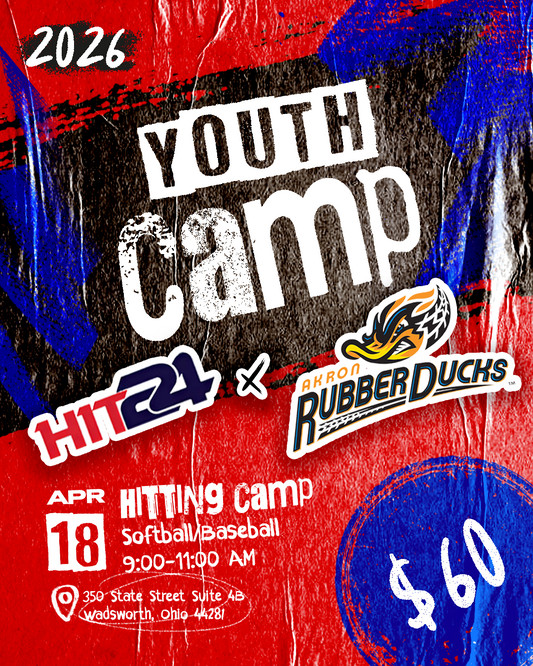 HIT24 X AKRON RUBBERDUCKS CAMP 4/18 @ WADSWORTH